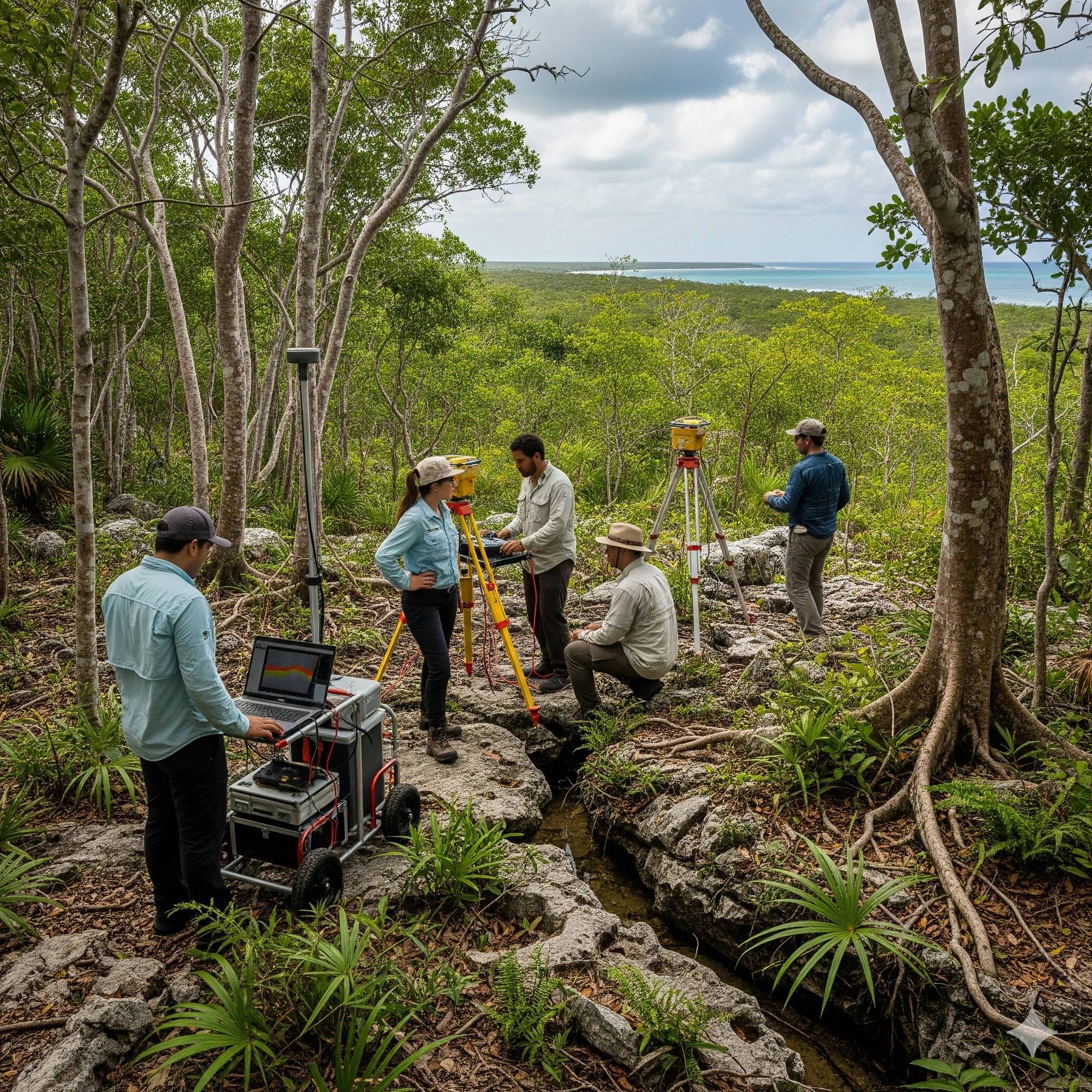 El desafío del karst yucateco: geofísica para prevenir colapsos en la Riviera Maya