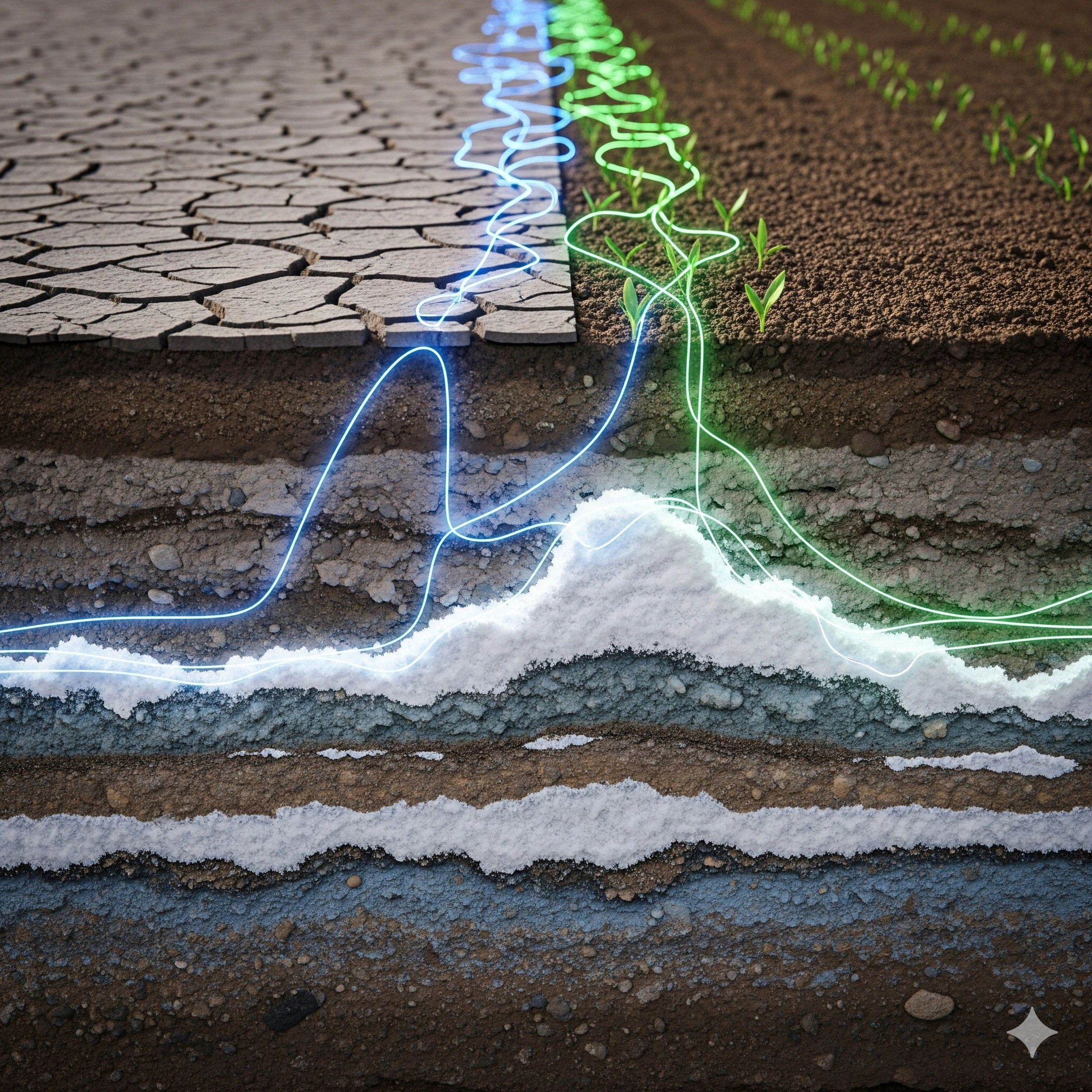 Suelos salinos en Coahuila: Caracterización eléctrica para agricultura y construcción